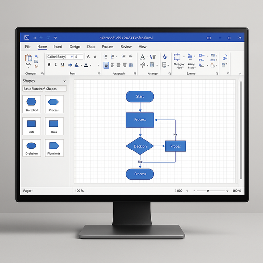 Microsoft Visio 2024 Professional – Aktivierungsschlüssel