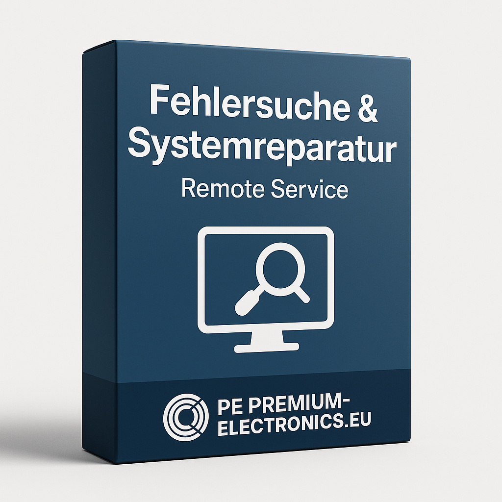Fehlersuche & Systemreparatur – Remote Service (Digitale Dienstleistung)