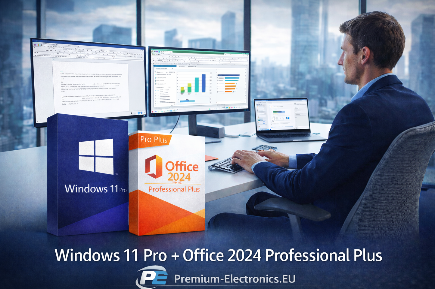 Windows 11 Pro + Office 2024 Professional Plus – Bundle