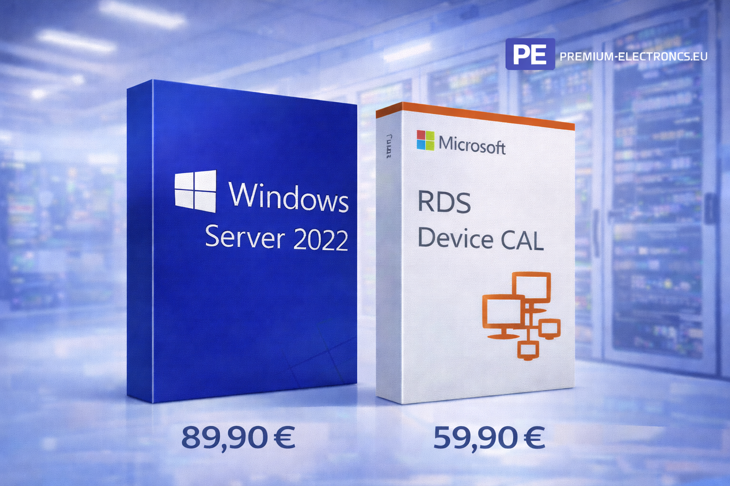 Windows Server 2022 + RDS Device CAL – Bundle