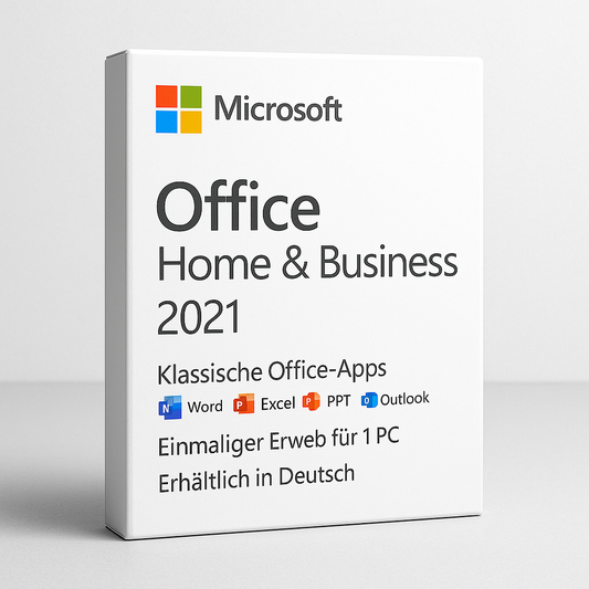 Microsoft Office 2021 Home & Business – Digitaler Aktivierungscode (Windows/Mac)