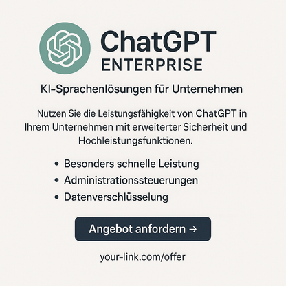 ChatGPT Plus / ChatGPT Team – KI-Assistenz für Text, Analyse & Automatisierung