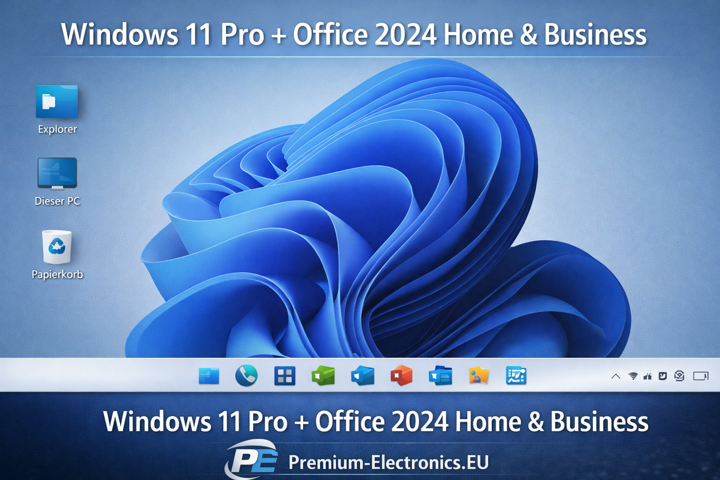 Windows 11 Pro + Office 2024 Home & Business – Bundle