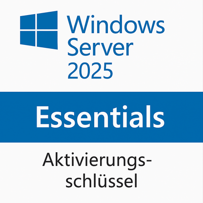 Windows Server 2025 – Digitaler Aktivierungscode (Standard / Essentials)