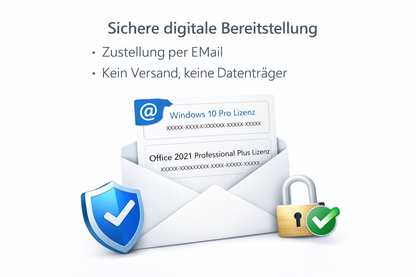 Windows 10 Pro + Office 2021 professional Plus – Bundle