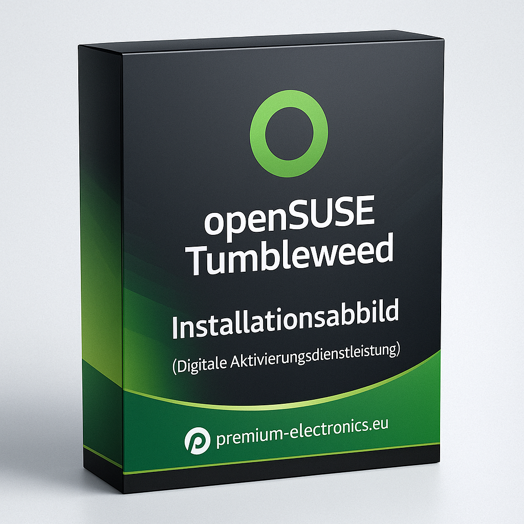 openSUSE Linux Tumbleweed – Installationsabbild (Digitale Aktivierungsdienstleistung)