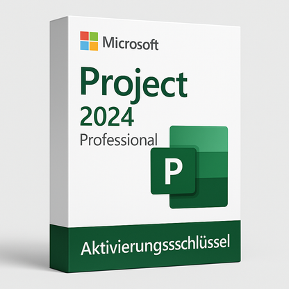 Microsoft Project 2024 Professional – Aktivierungsschlüssel