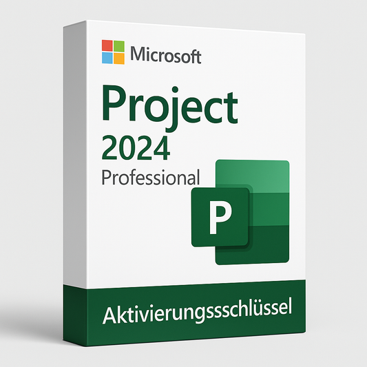 Microsoft Project 2024 Professional – Aktivierungsschlüssel