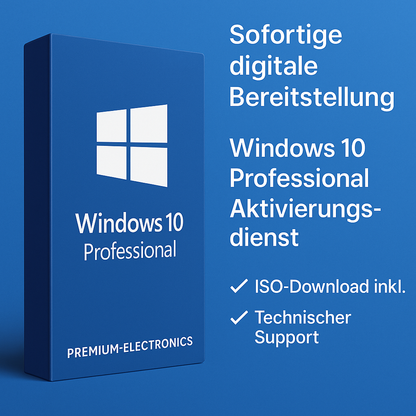 Windows 10 Pro – Digitaler Aktivierungscode (sofort einsatzbereit)