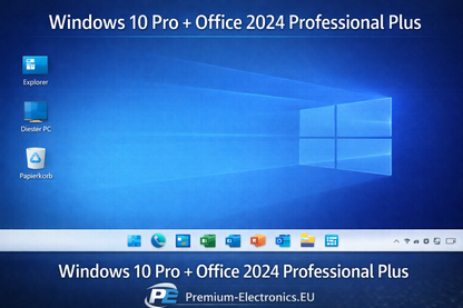 Windows 10 Pro + Office 2024 Professional Plus – Bundle