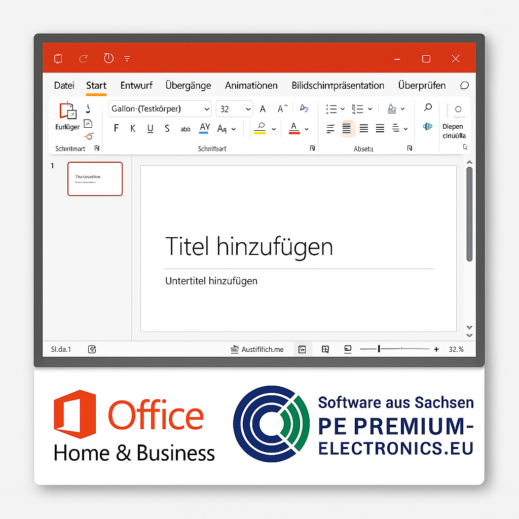 Microsoft Office 2024 Home & Business – Digitaler Aktivierungscode (Windows/Mac)