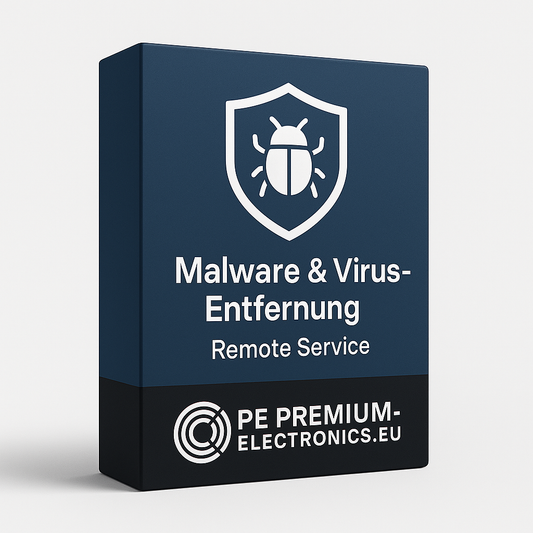 Malware & Virus-Entfernung – Remote Service (Digitale Dienstleistung)