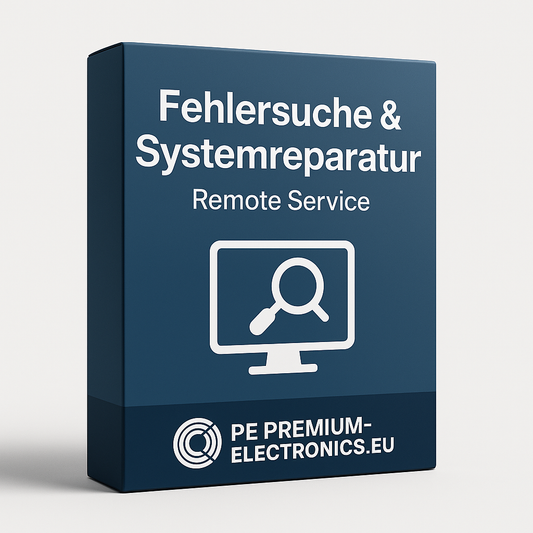 Fehlersuche & Systemreparatur – Remote Service (Digitale Dienstleistung)