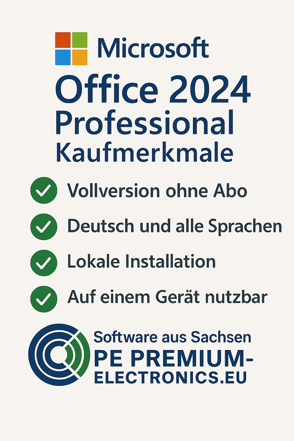 Microsoft Office 2024 Professional – Digitaler Aktivierungscode (sofort einsatzbereit)