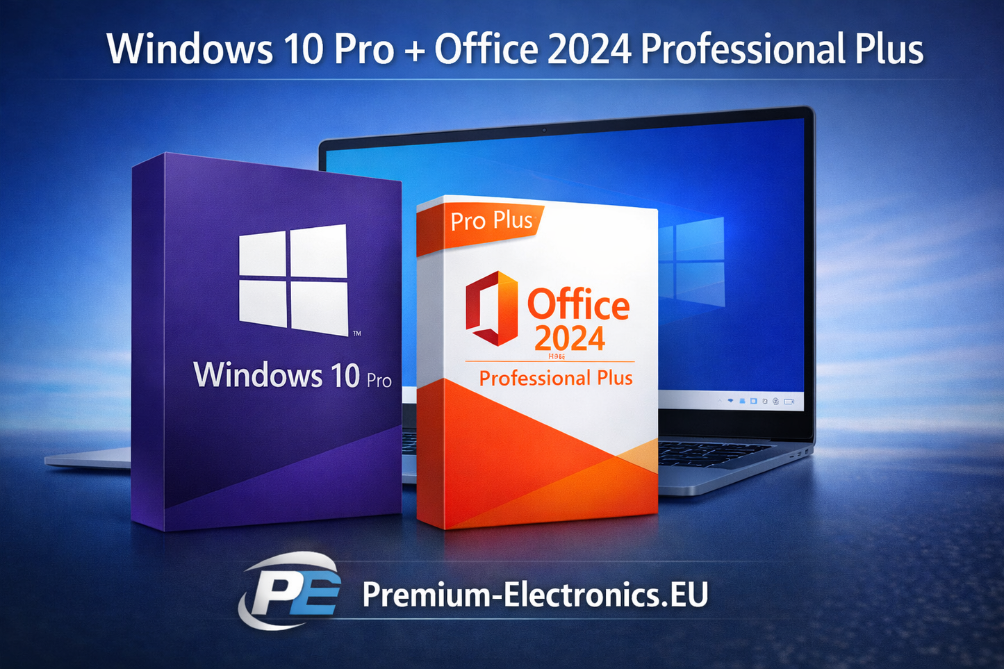 Windows 10 Pro + Office 2024 Professional Plus – Bundle