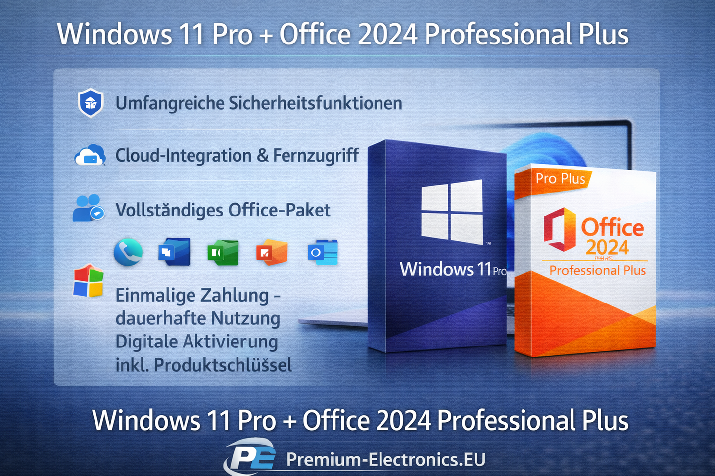 Windows 11 Pro + Office 2024 Professional Plus – Bundle