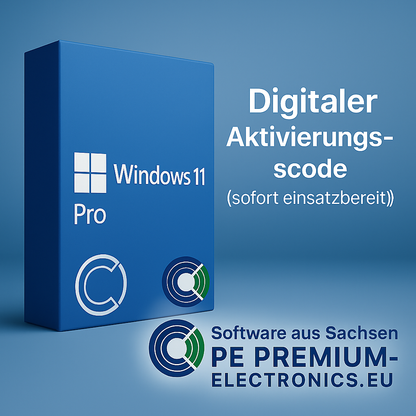 Windows 11 Pro – Digitaler Aktivierungscode (sofort einsatzbereit)