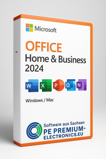 Microsoft Office 2024 Home & Business – Digitaler Aktivierungscode (Windows/Mac)