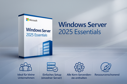 Windows Server 2025 – Digitaler Aktivierungscode (Standard / Essentials)