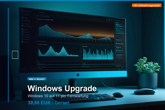 Windows Upgrade - Windows 10 auf 11 per Fernwartung